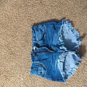 Kancan denim shorts